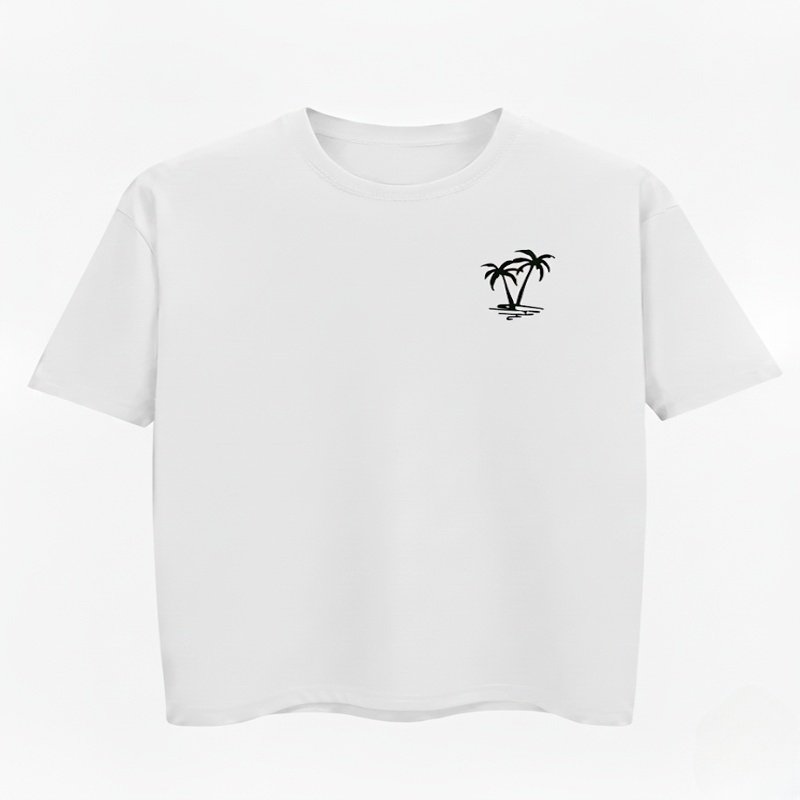 Unisex Minimalist Palm Tree T-Shirt
