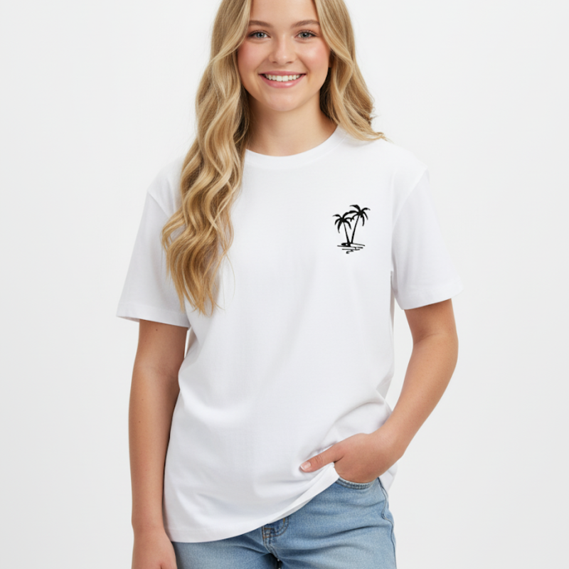 Unisex Minimalist Palm Tree T-Shirt