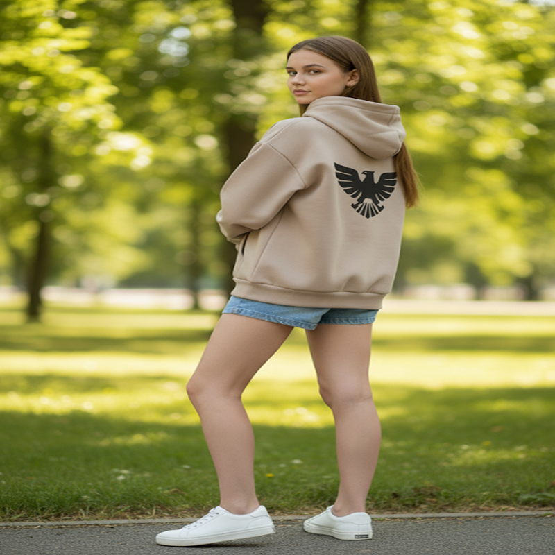 Unisex Pullover Hoodie – Stylish Graphic Print
